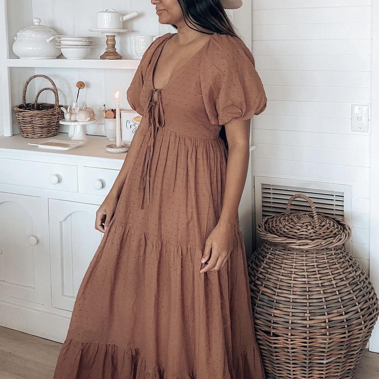 Girl and the sun maxi dress Size XS Worn once for a... Depop