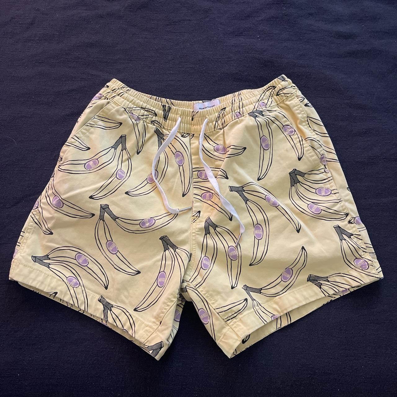 urban outfitters banana shorts