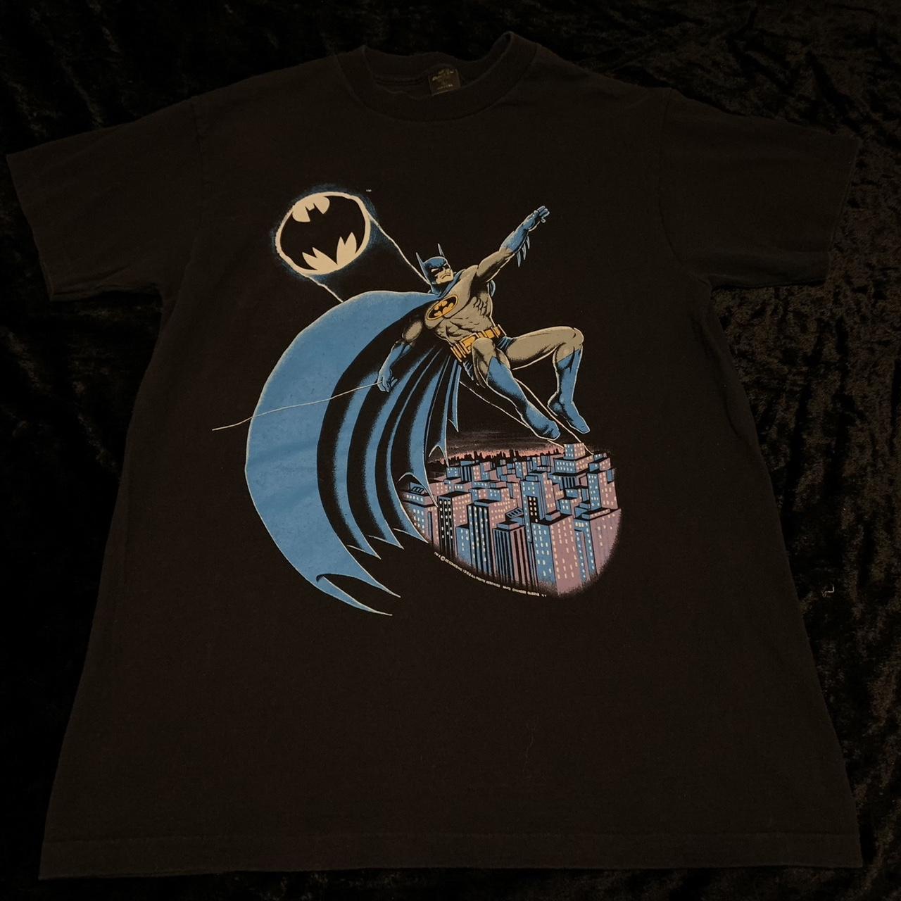 VINTAGE 1988 hot BATMAN T-SHIRT