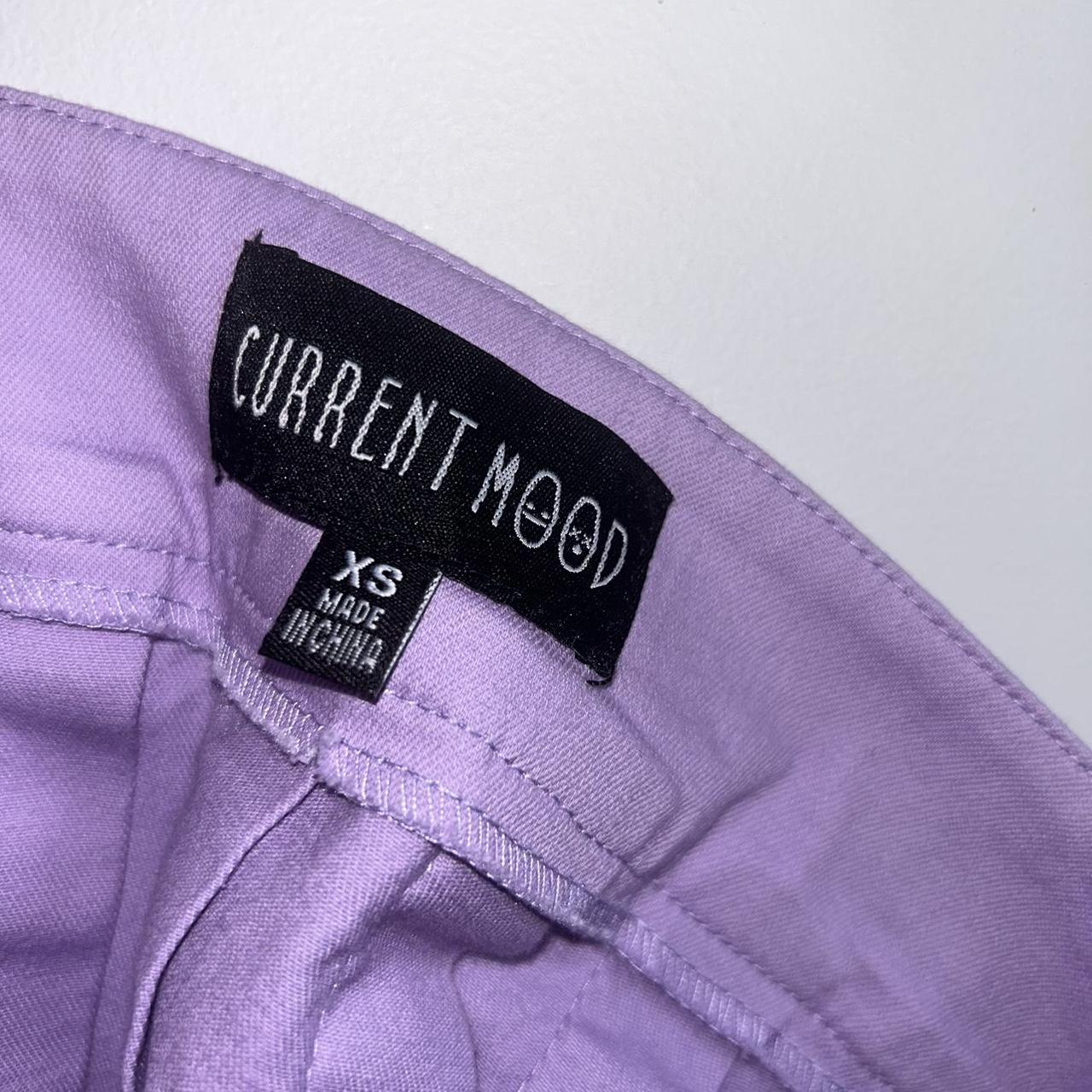 current mood XS punk “tacks for snacks” lilac purple... Depop