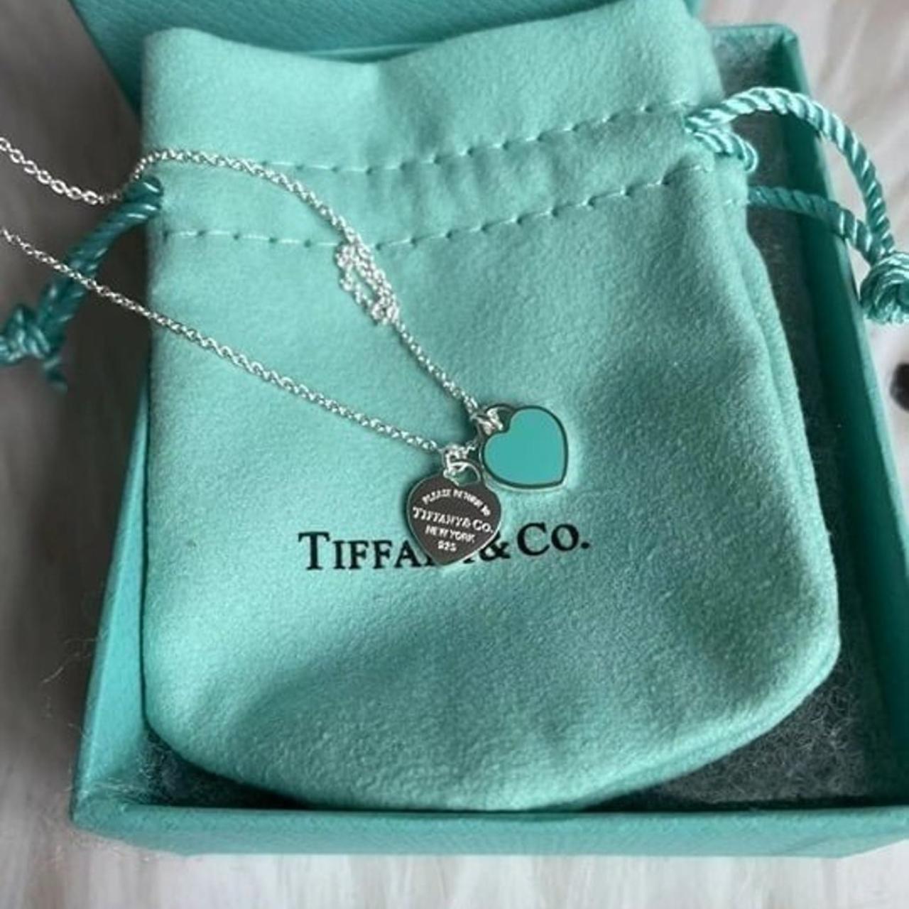 【Tiffany&Co】☆人気☆Tiffany Blue Double Heart Tag Pendant Return to Tiffany® Tiffany Blue® Double Heart Tag Pendant in