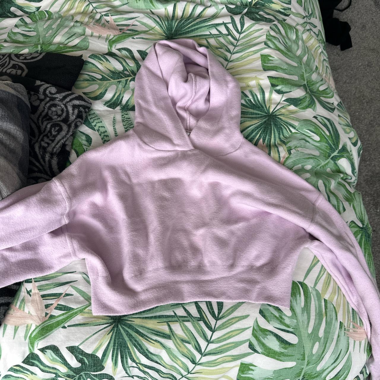 Zara cropped outlet hoodie