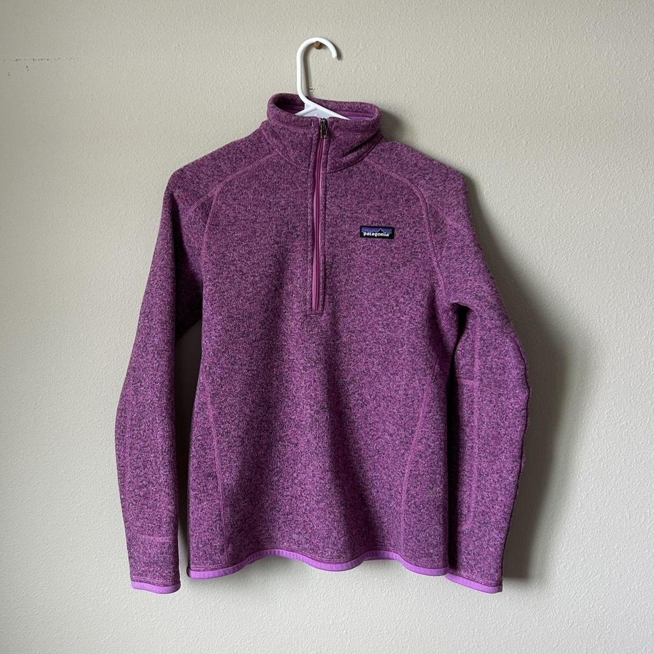 Patagonia 1 2 zip sweater Women s Better Depop