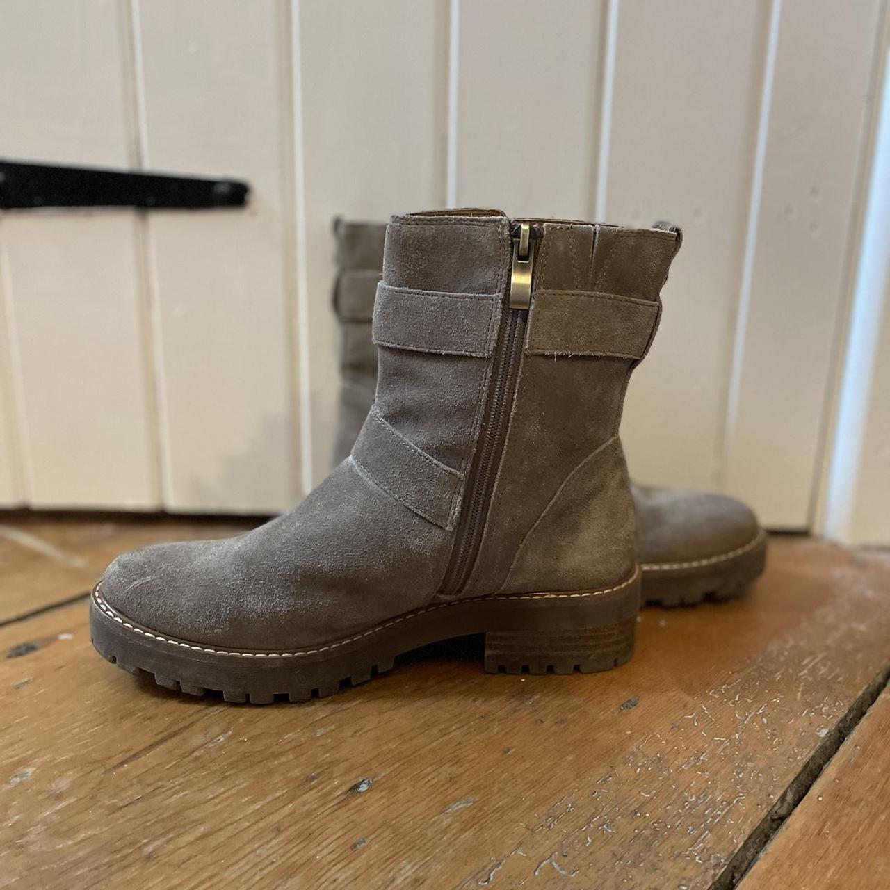 M&s hot sale grey boots