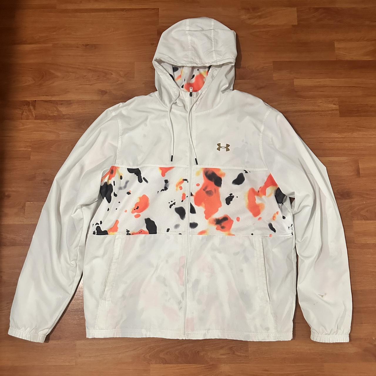 Under Armour Men's Hoodie White/Multi XL – White Lava Under