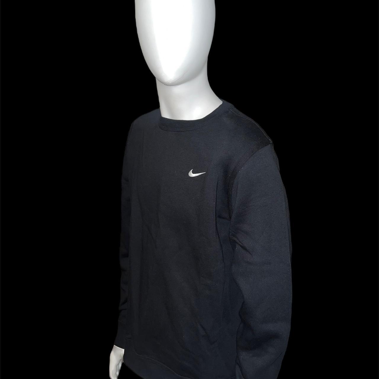mens nike jumper black