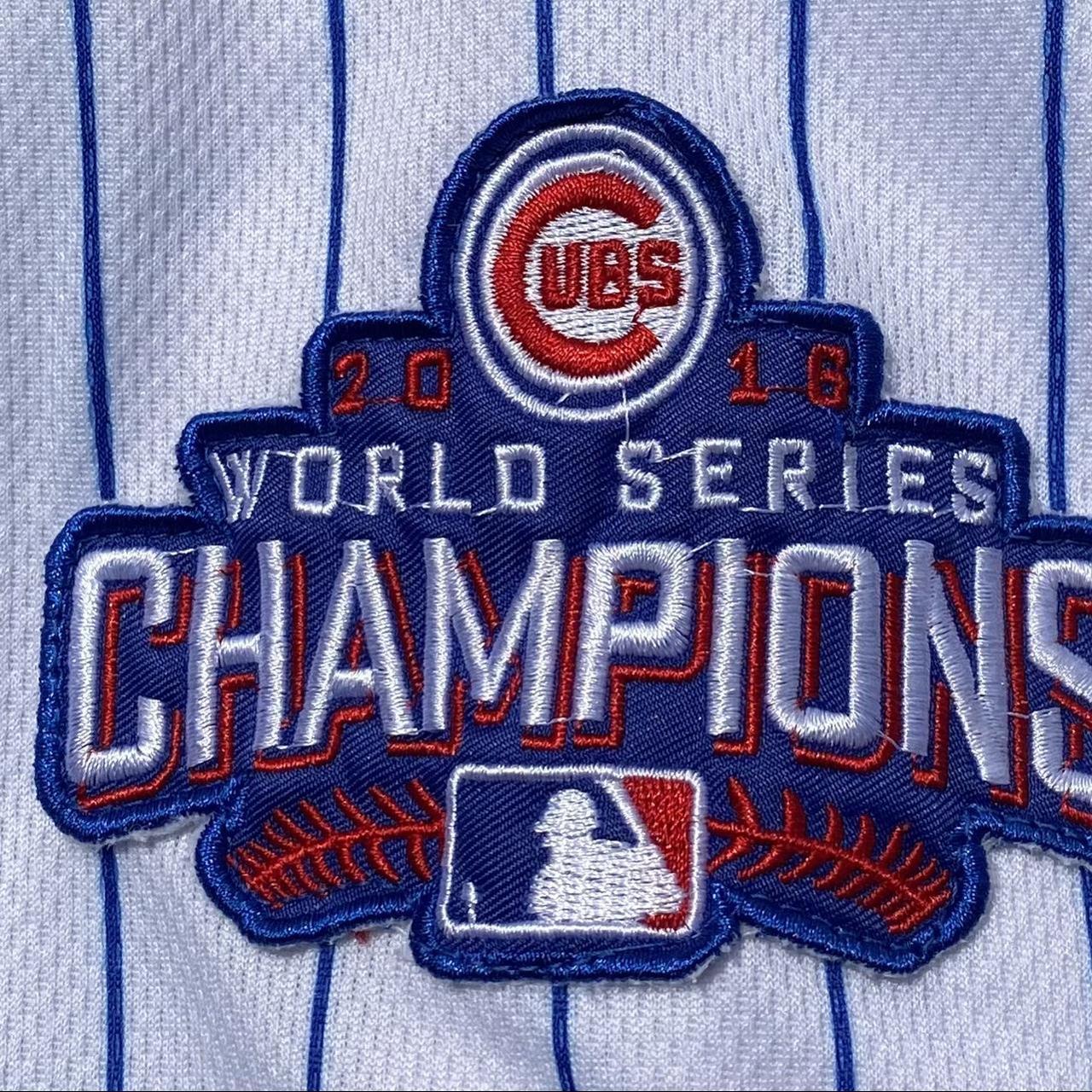 Anthony Rizzo cubs jersey 2016 World Series - Depop