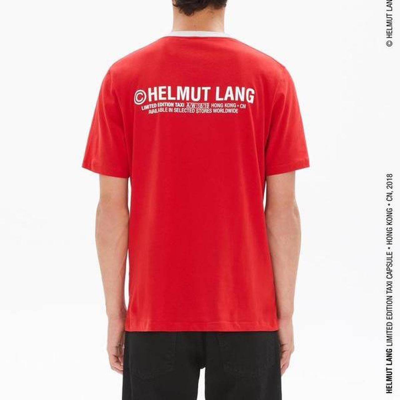 Helmut Lang Taxi Shirt in red , #helmutlang