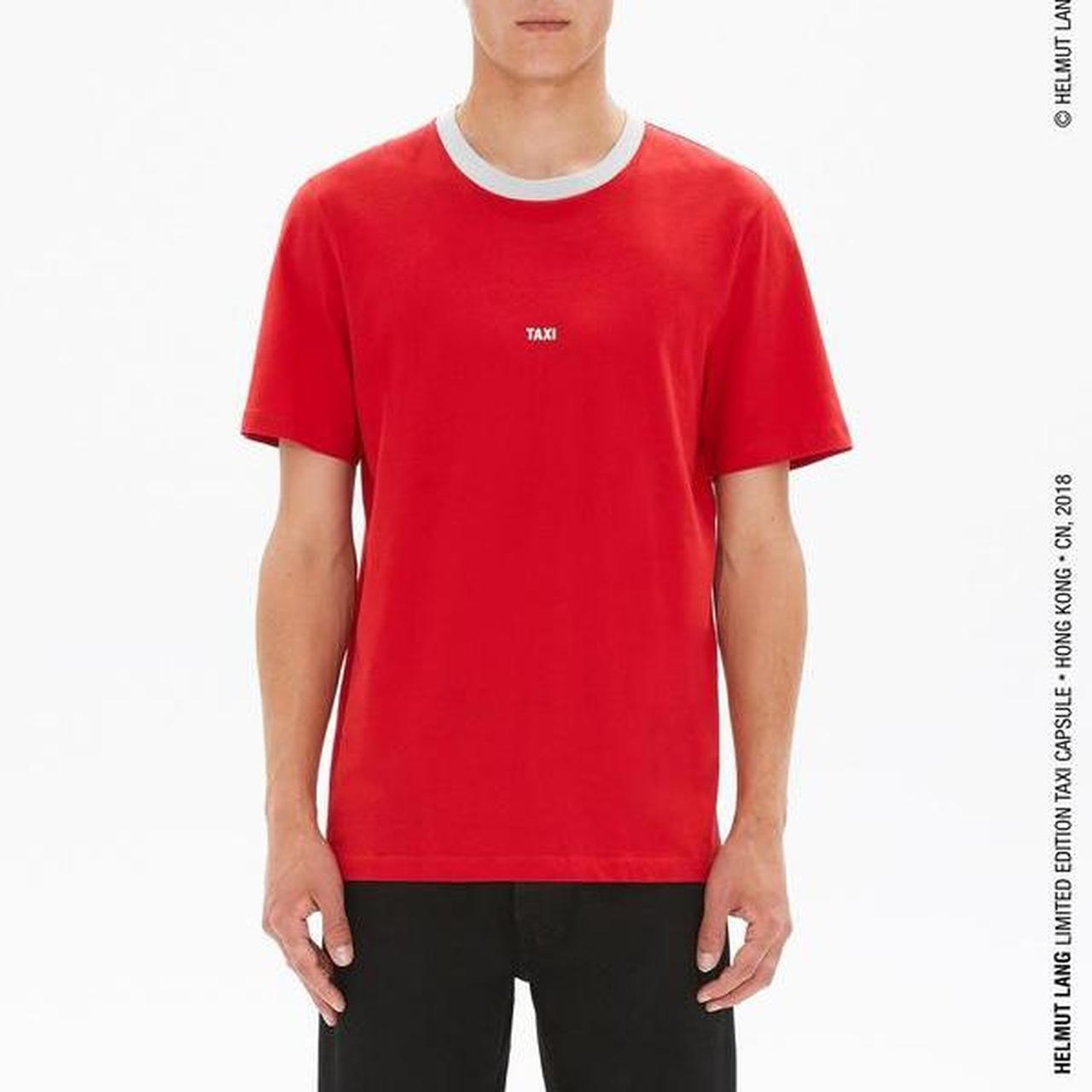 helmut lang t shirt taxi