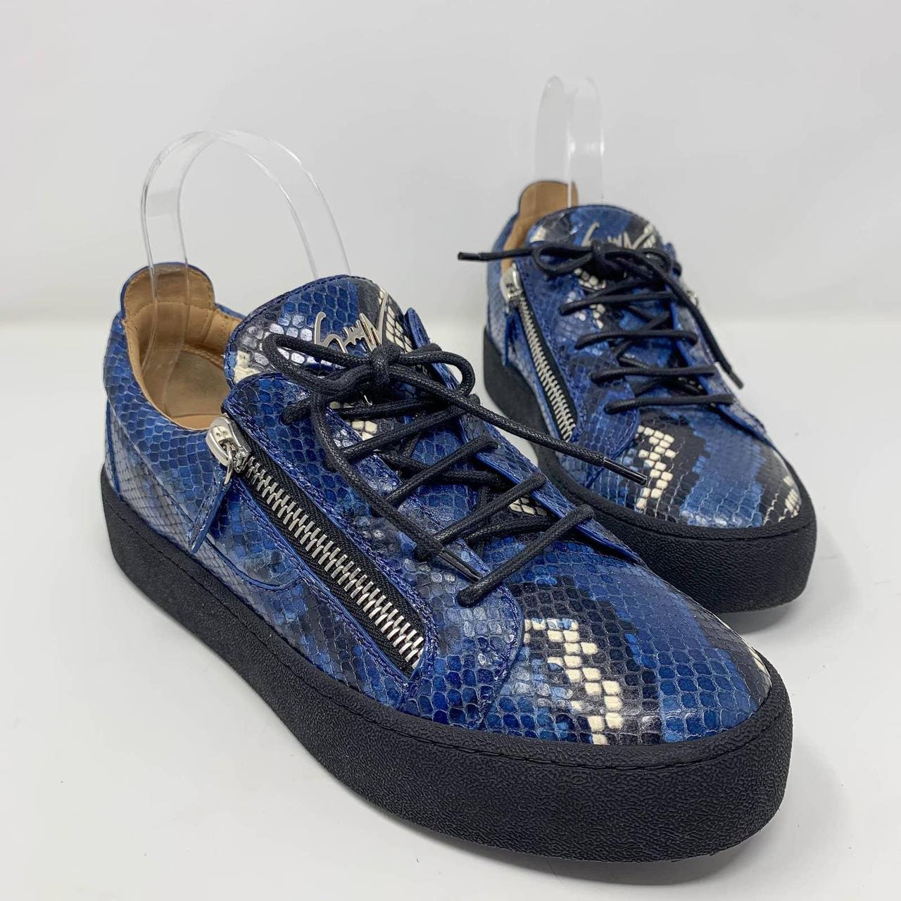 Giuseppe zanotti snakeskin sales sneakers