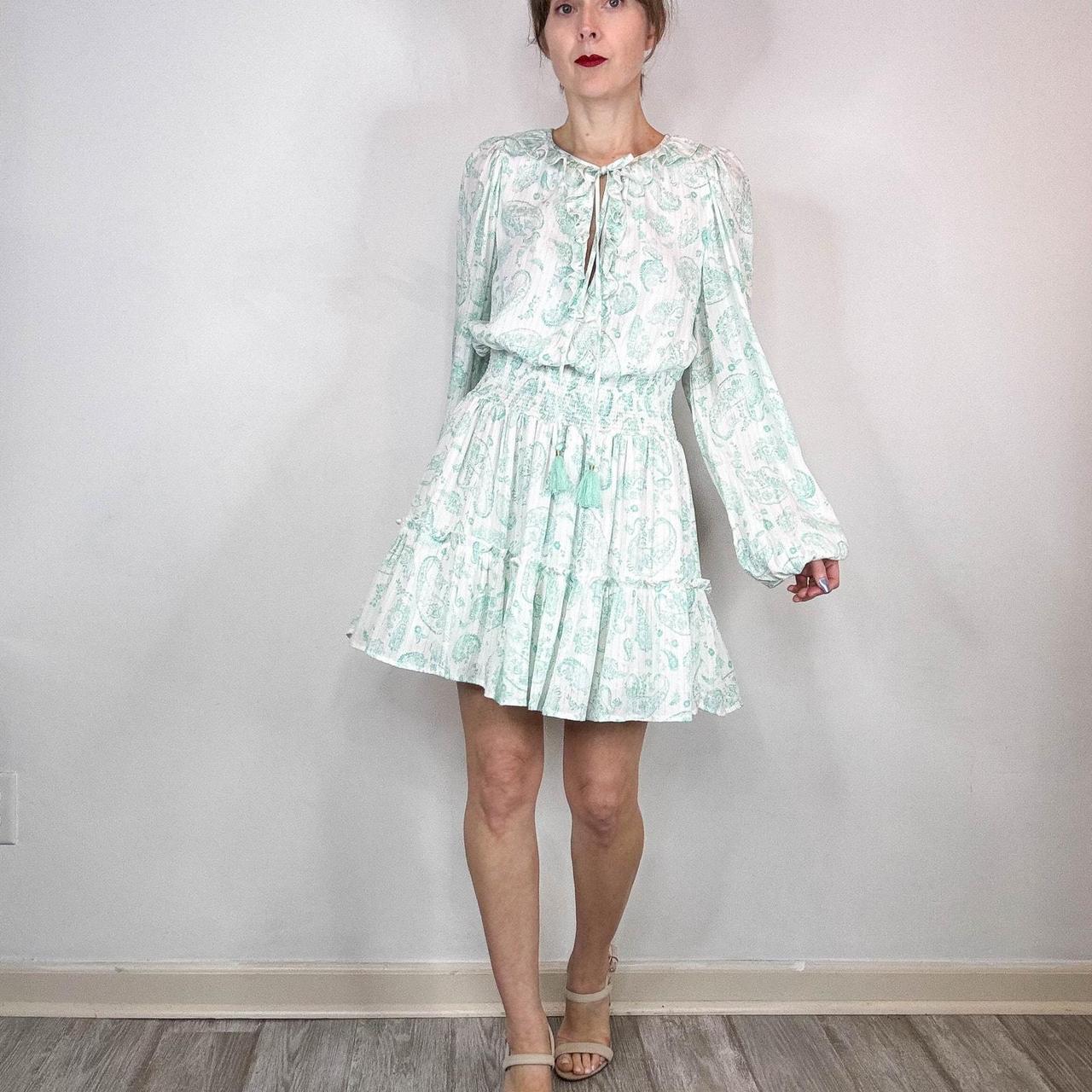 NWT HOUSE OF HARLOW 1960 Mini Dress Ruffle