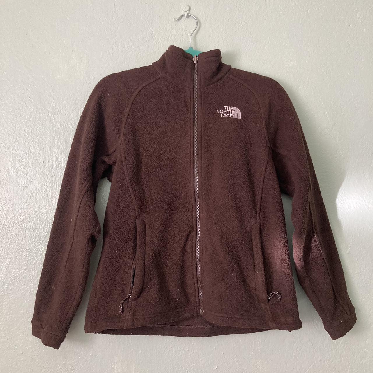 Brown North Face Fleece Small #northface #fleece... - Depop