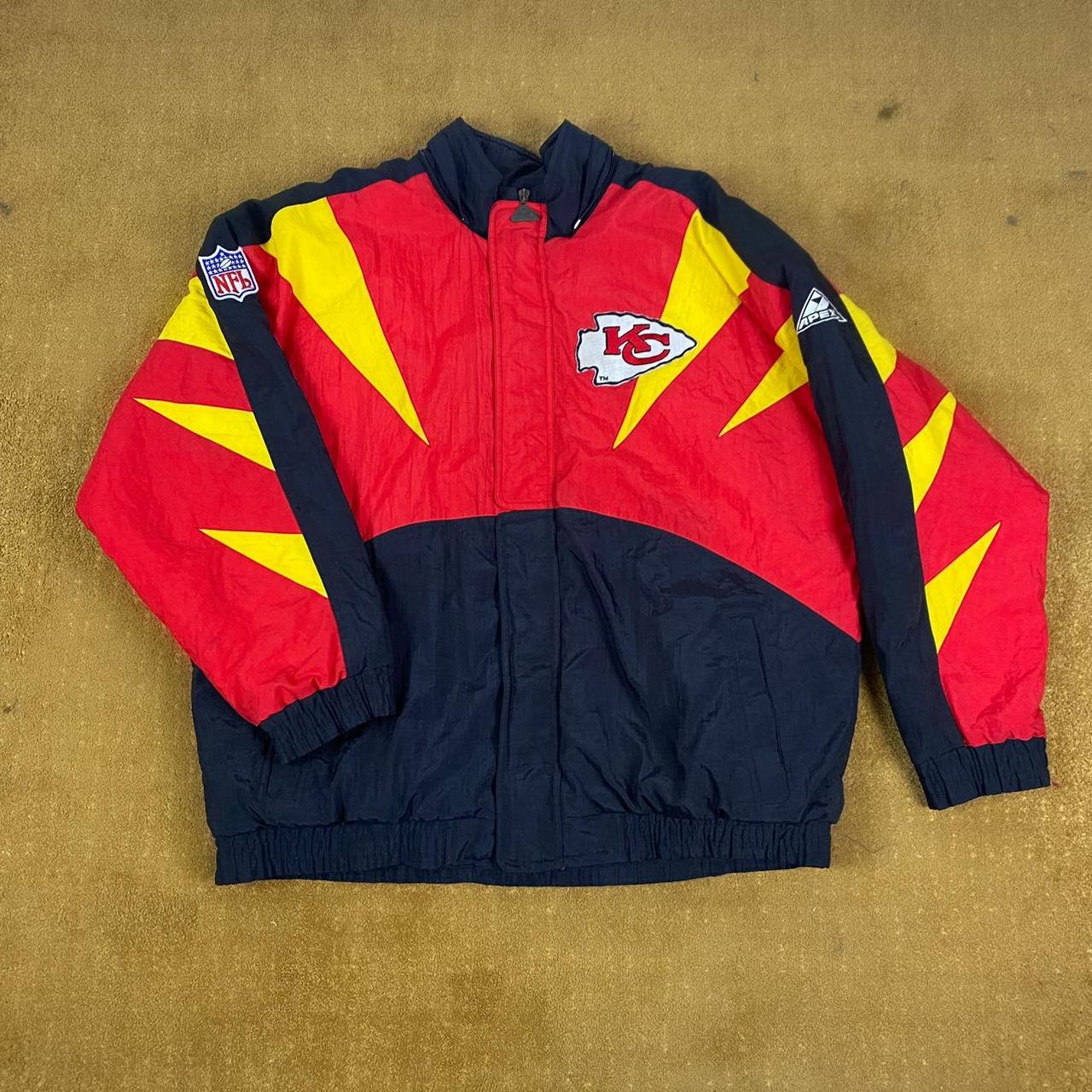 Apex One Kansas City Chiefs Puffer Jacket 30x28.5 - Depop