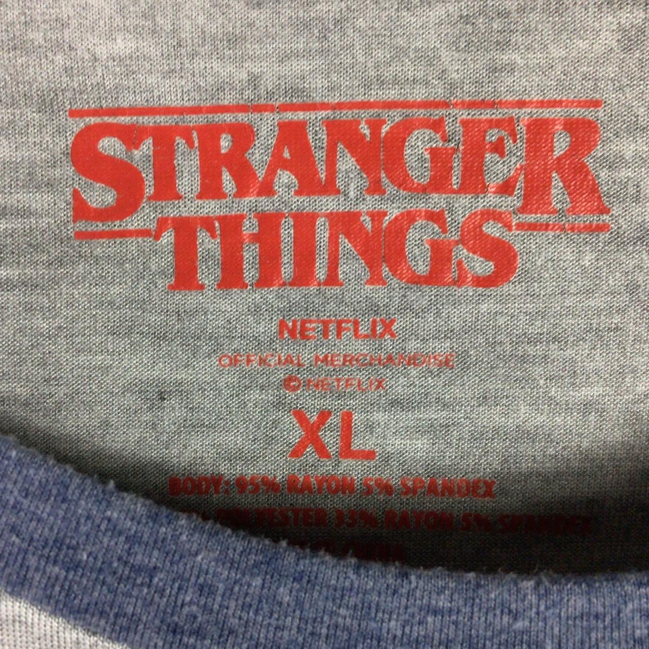 Netflix Stranger Things Season 2 Long Sleeve Shirt... - Depop