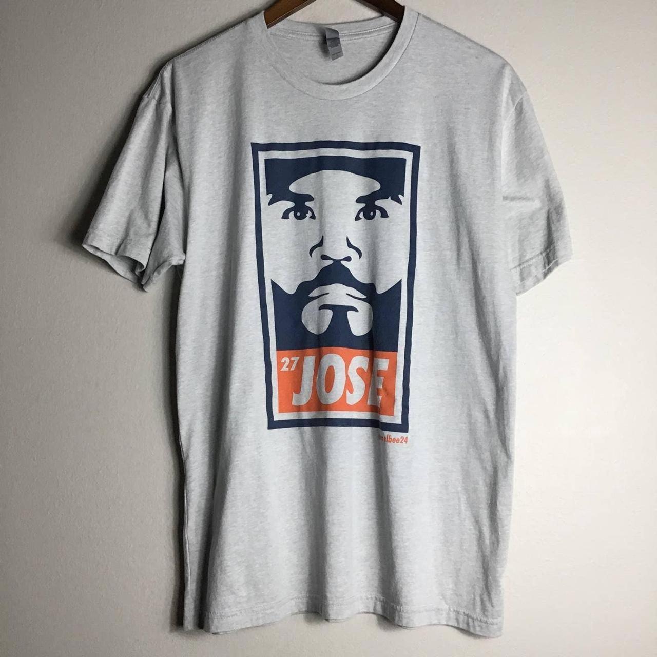 Vintage Y2K Houston Astros Logo Shirt Mens - Depop