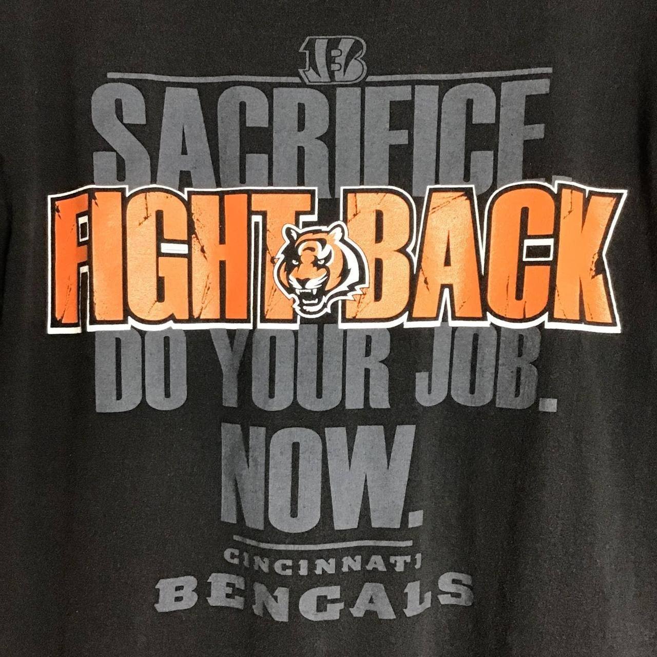 Cincinnati bengals shirt, nfl apparel brand, good - Depop