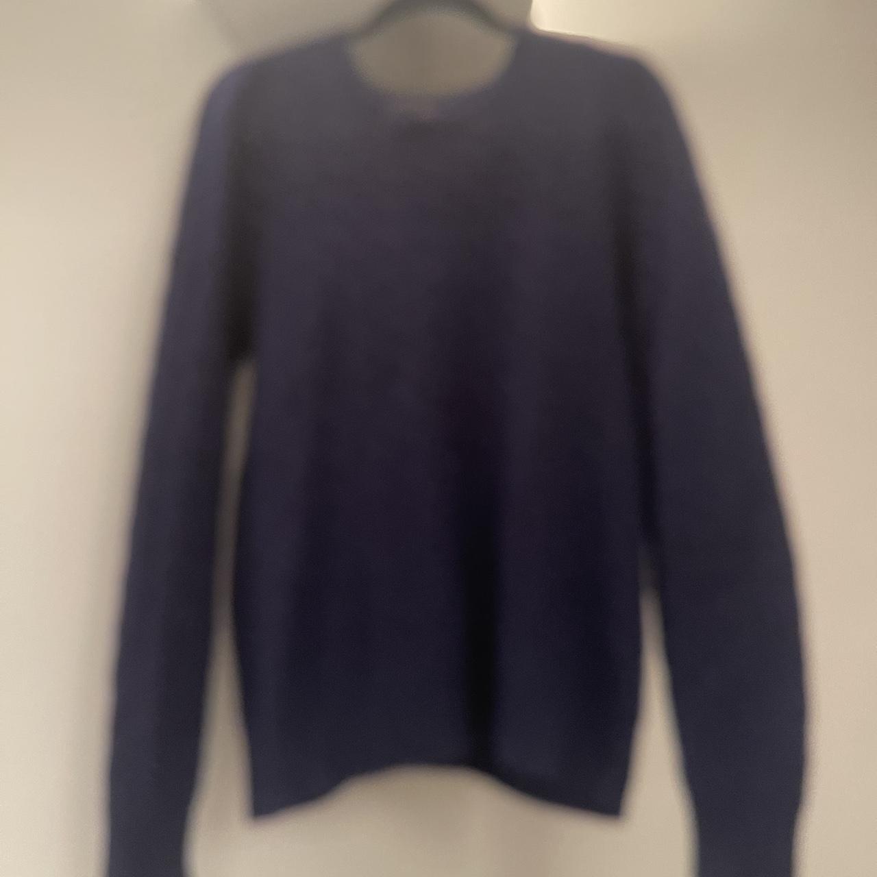 Ralph Lauren Women's Navy Jumper | Depop