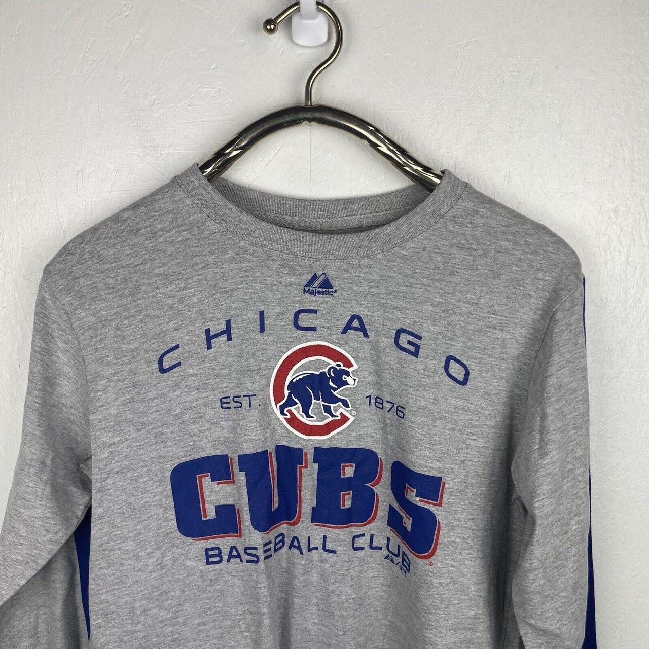 Unisex Mens Womens Chicago Cubs Majestic MLB - Depop