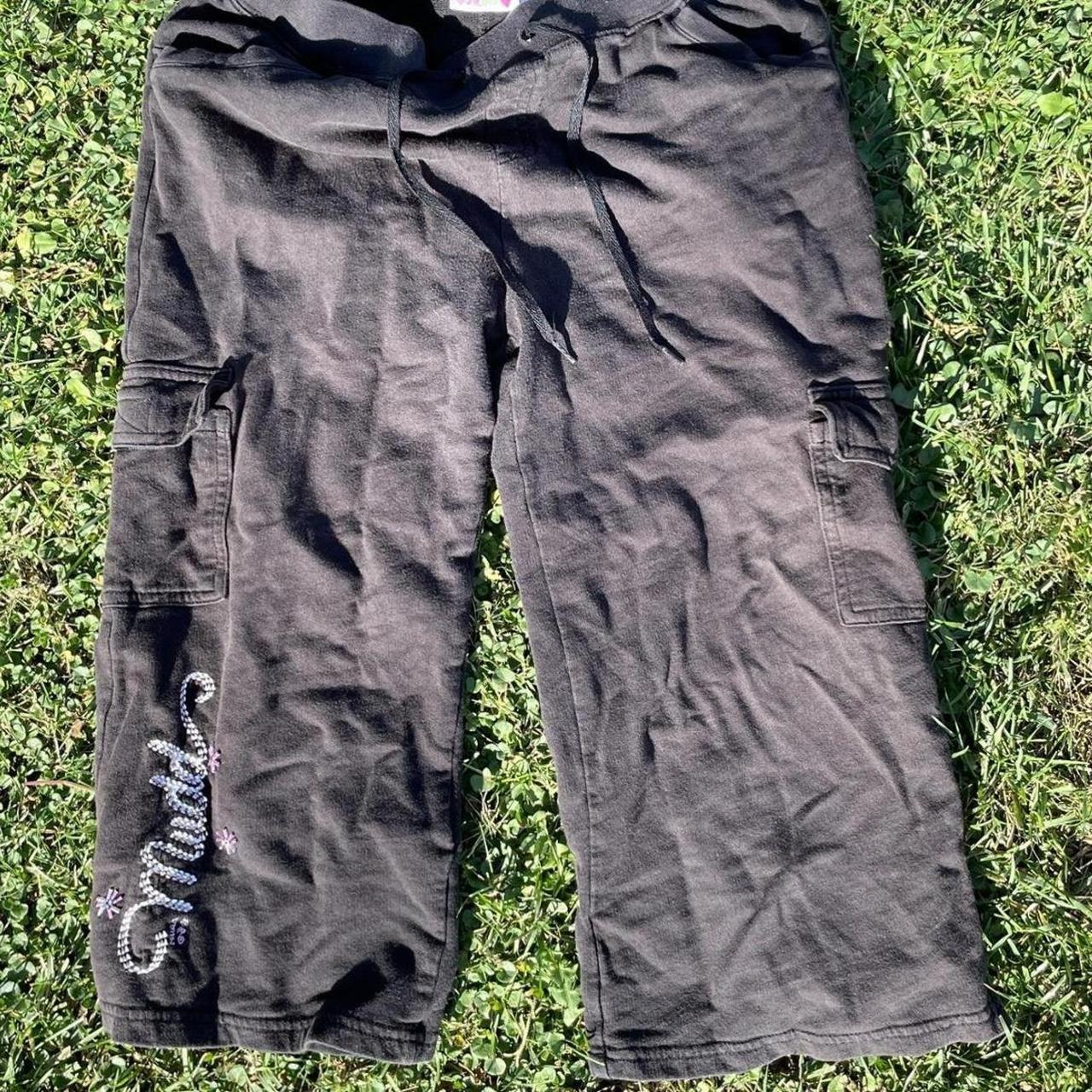 Girls mudd capri cargo sweatpants super cute Depop