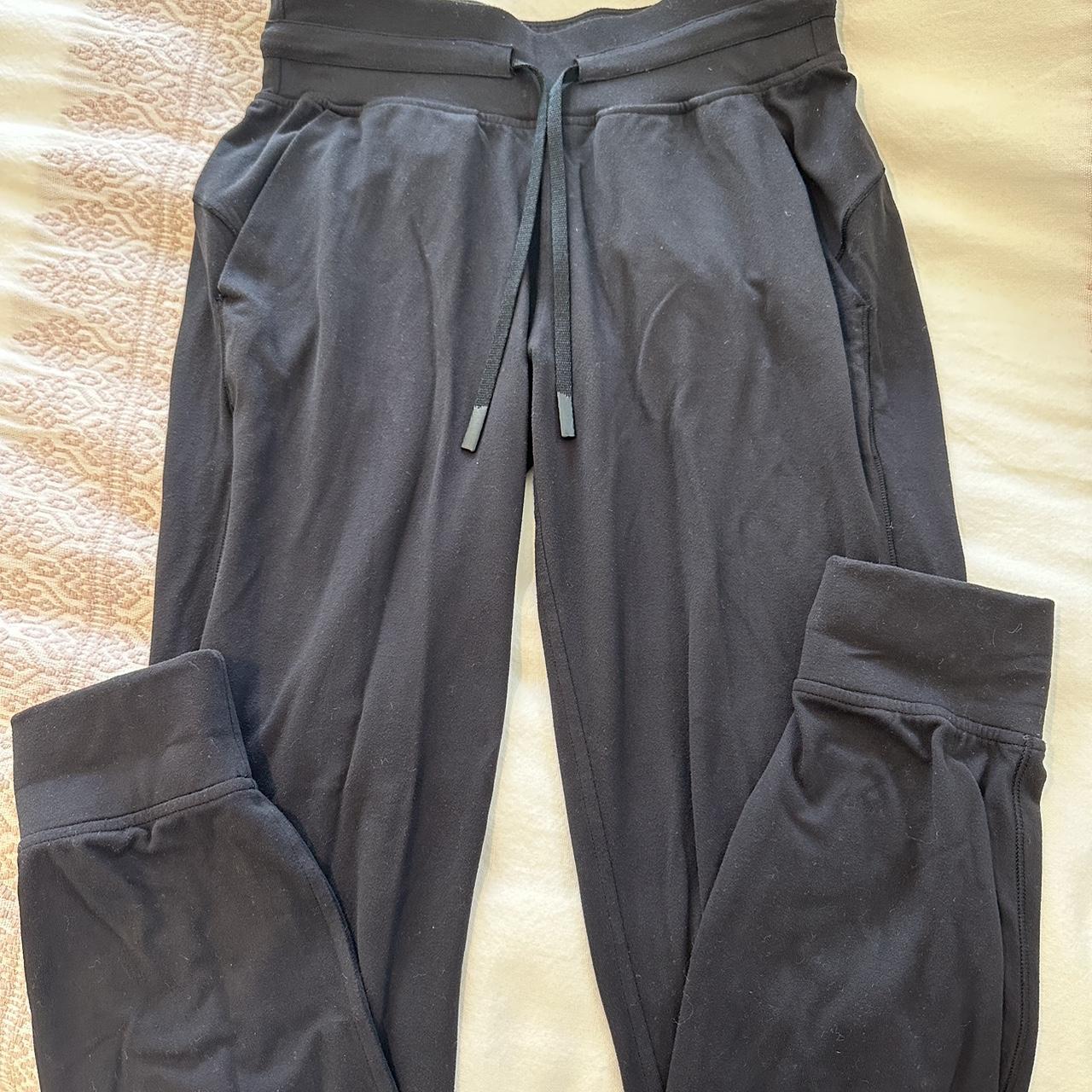 Lululemon Women's Black Joggers-tracksuits | Depop