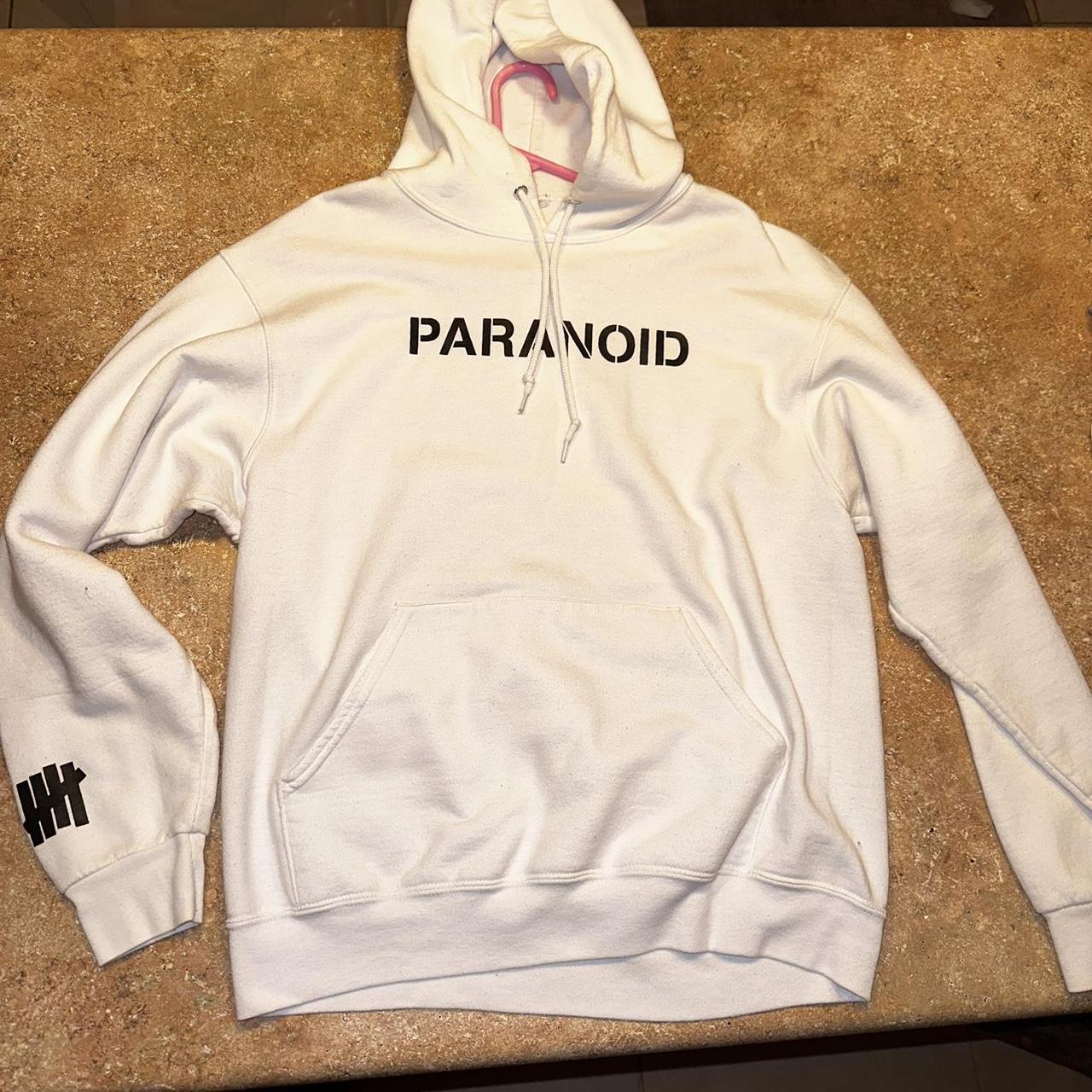 Anti Social Social Club Men's White and Black Sweatshirt