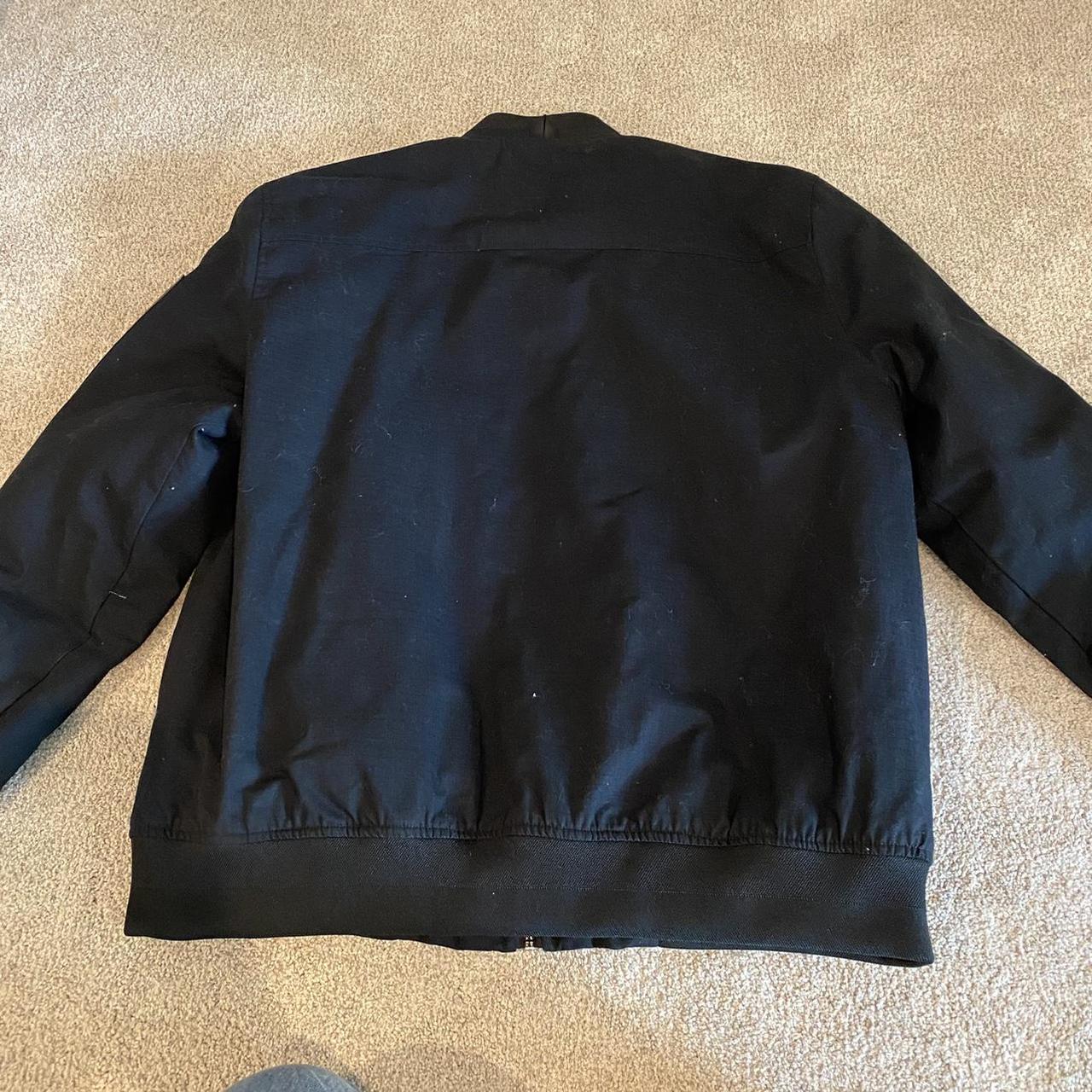 Black Cotton Bomber Jacket From a brand called Five... - Depop