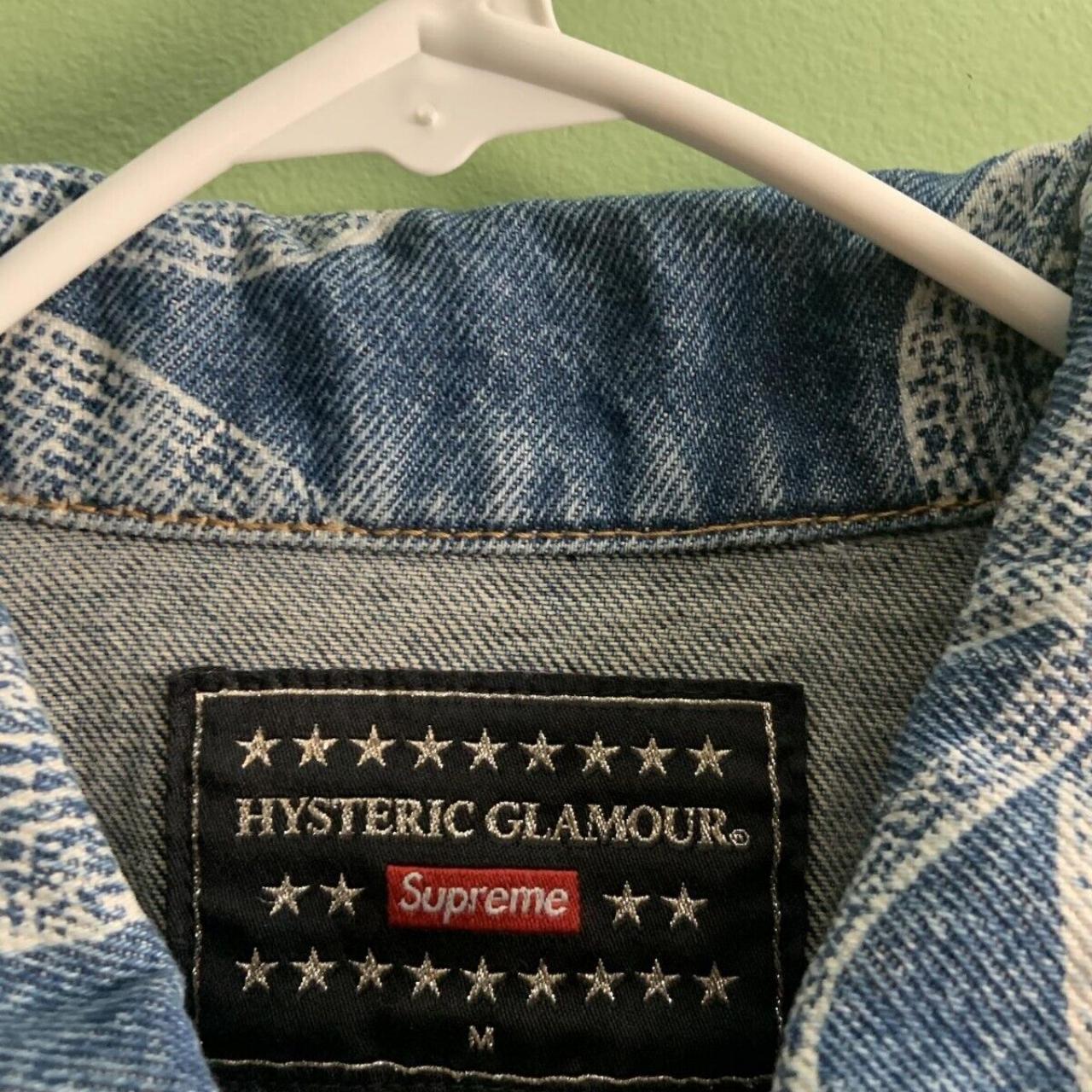 Hysteric GLamour x Supreme Snake Denim Jacket size... - Depop