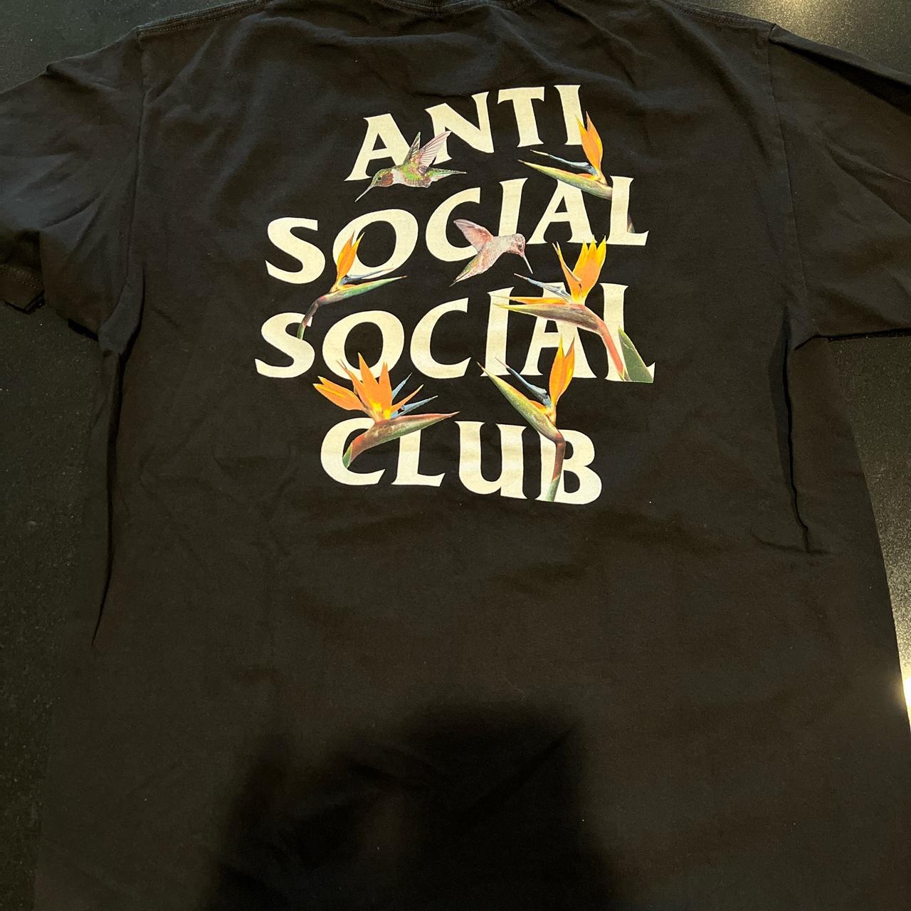 Anti Social Social Club Men S Multi T Shirt Depop   P0 