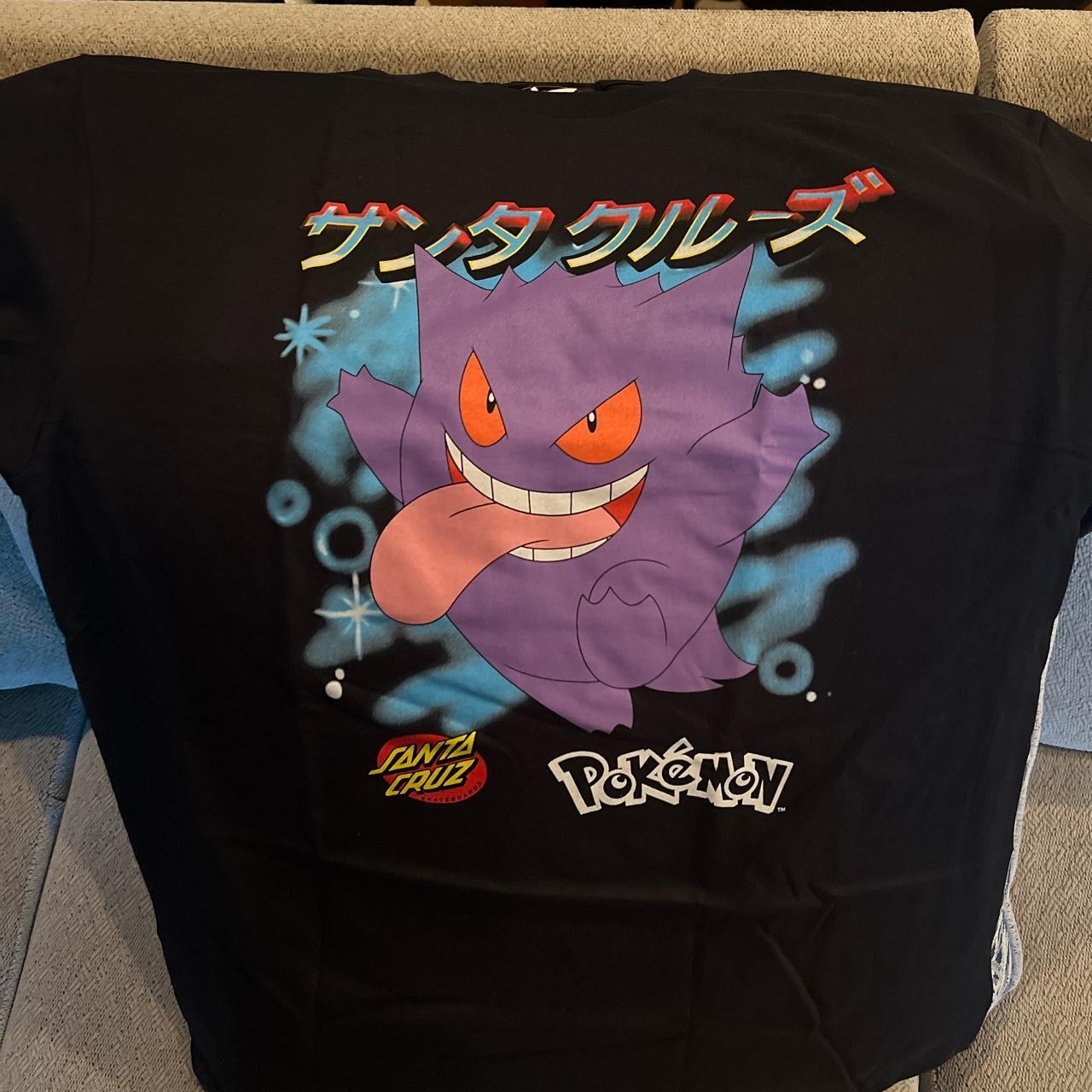 Pok mon x Santa Cruz Gengar T Shirt. SOLD OUT. Size Depop