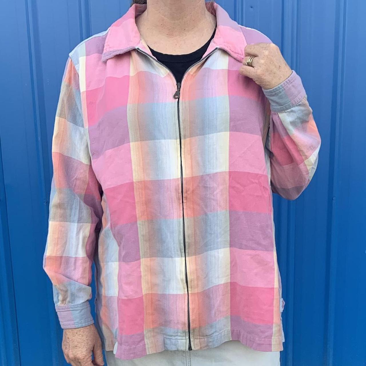 Fashion Baby Women's Pink and Blue Jacket