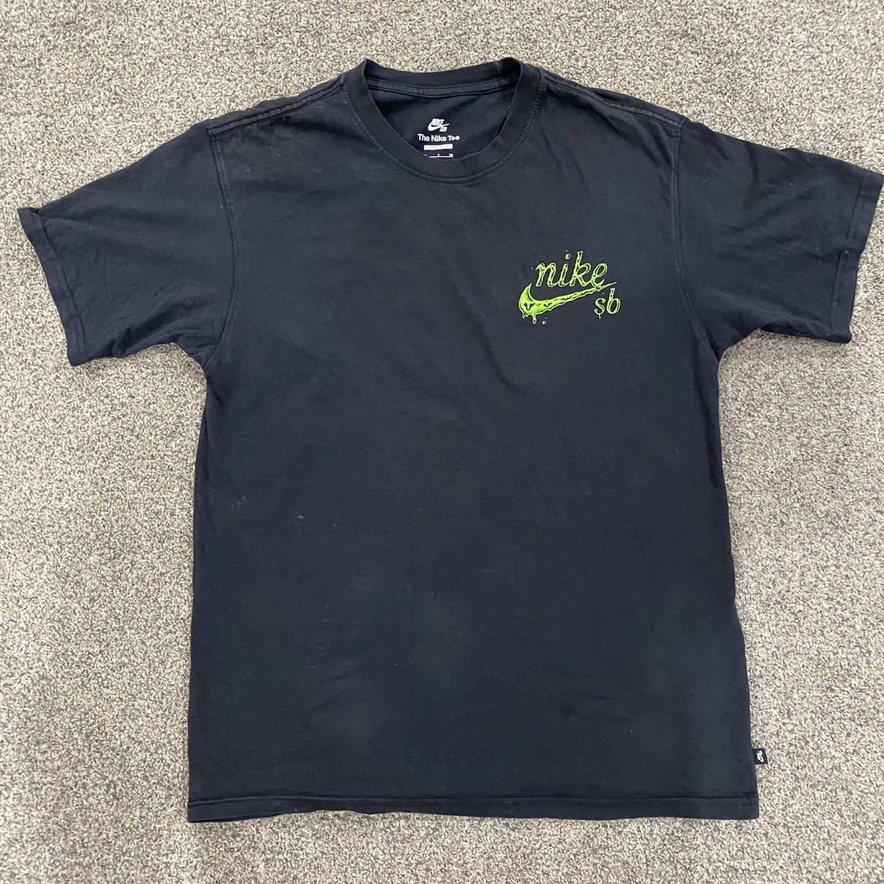 Black And Green Nike SB Tee Men’s Size S. Please... - Depop