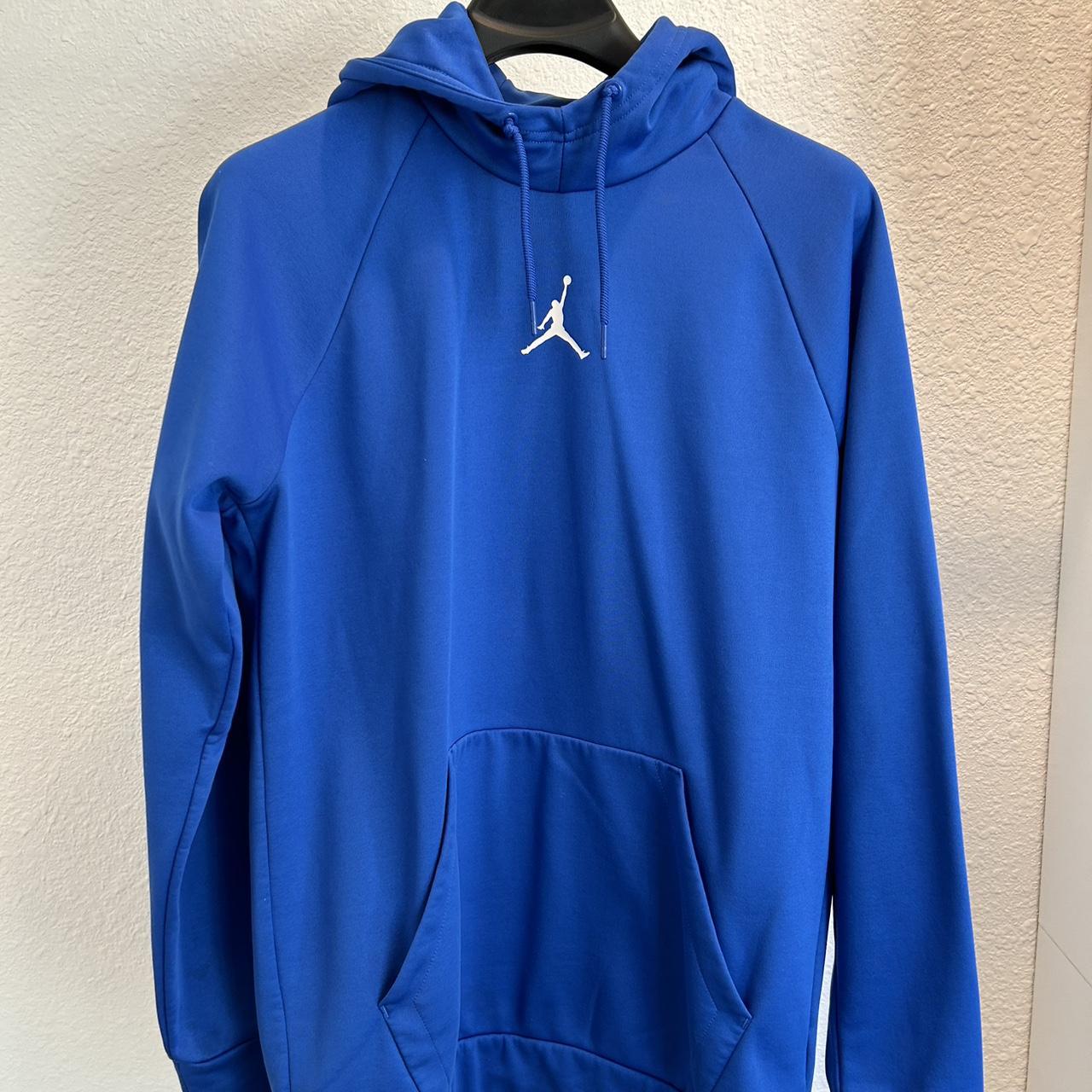 jordan air therma men's fleece pullover hoodie