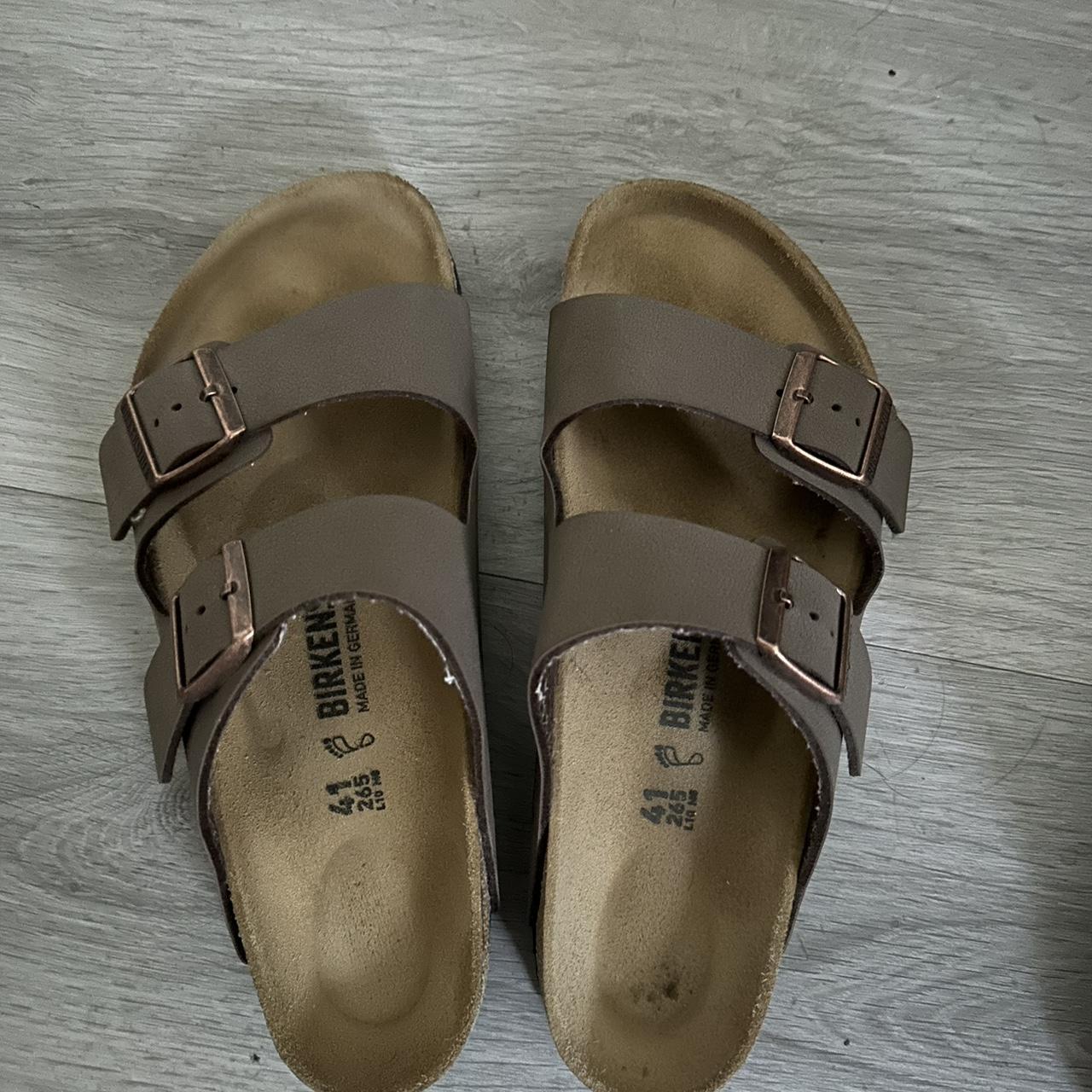 mens brown birkenstocks