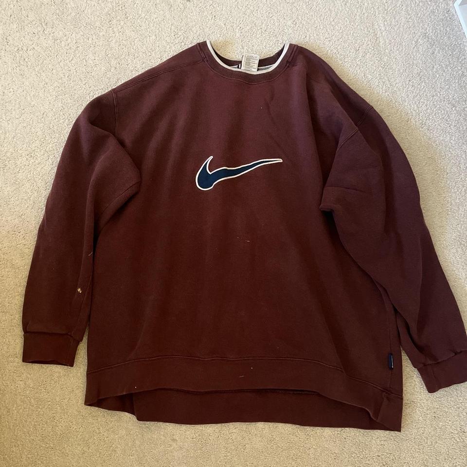 Vintage Stone Brown good Nike Crewneck