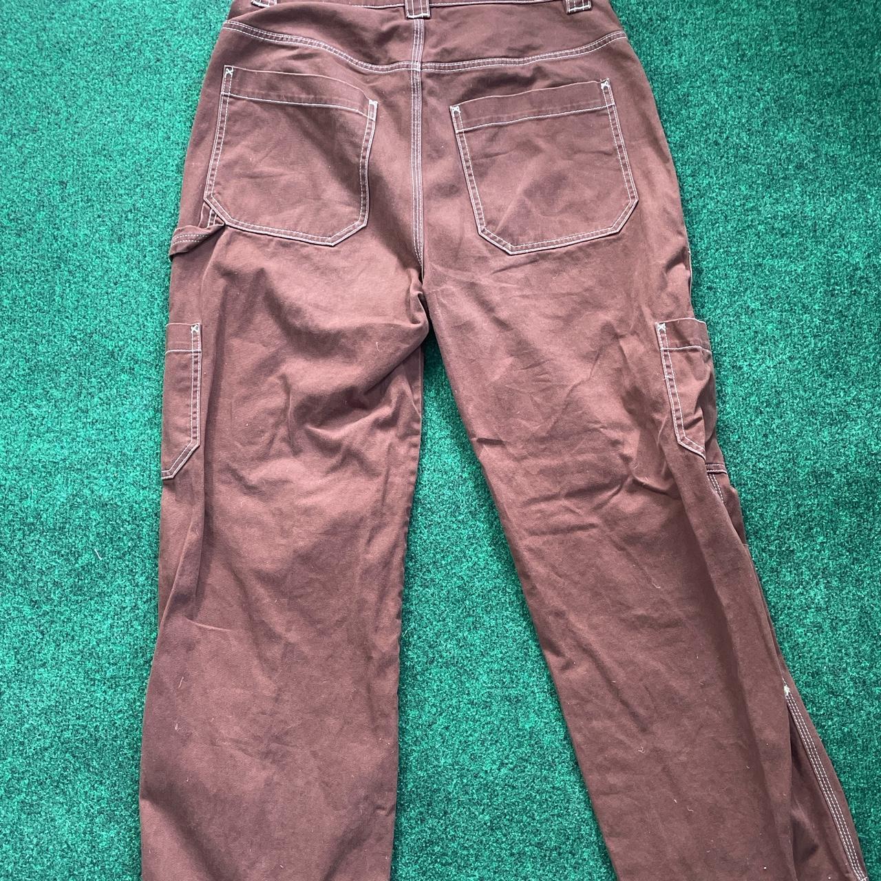 Weekday Men's Brown Trousers | Depop