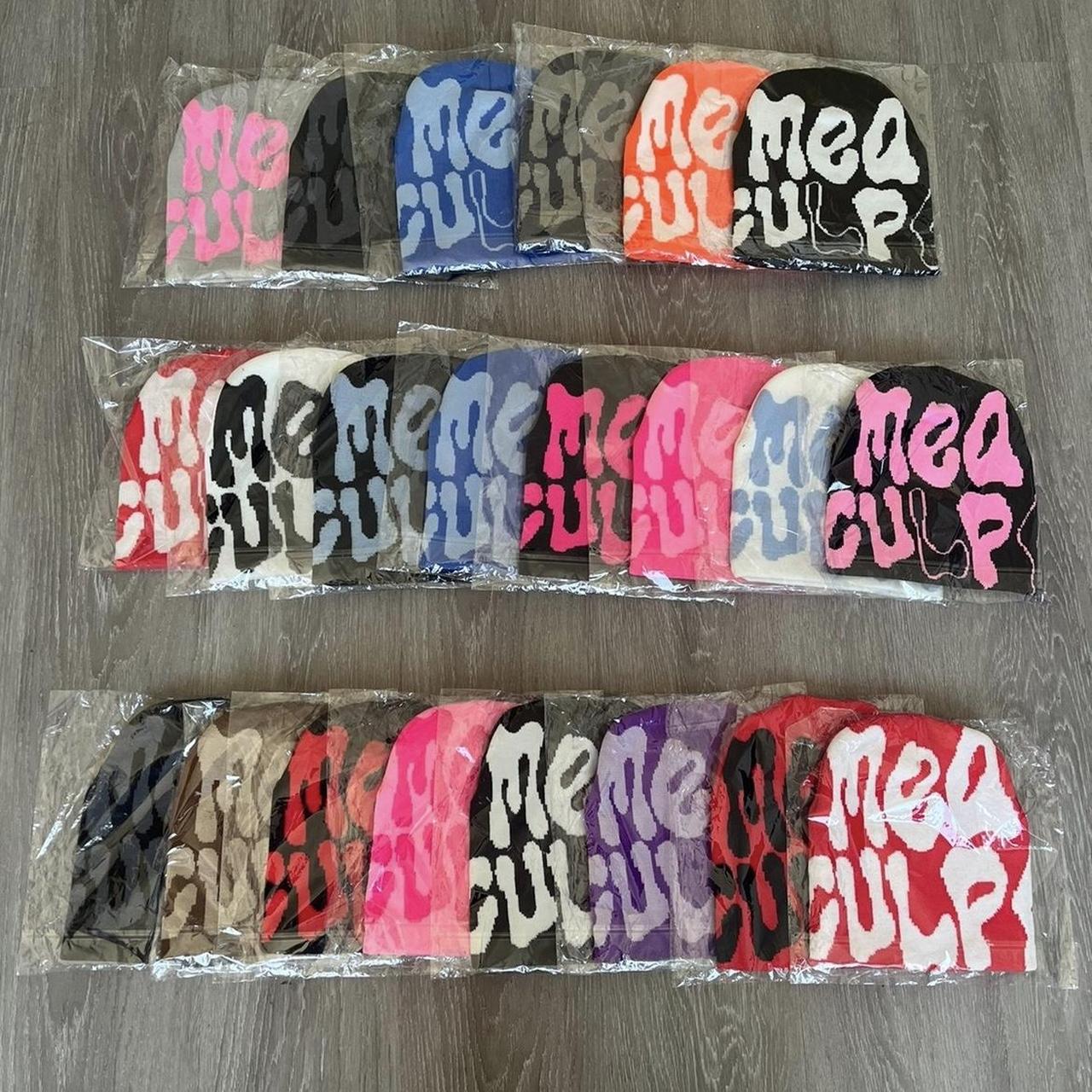 Mea Culpa, Accessories, Mea Culpa Beanie In Brown And Pink