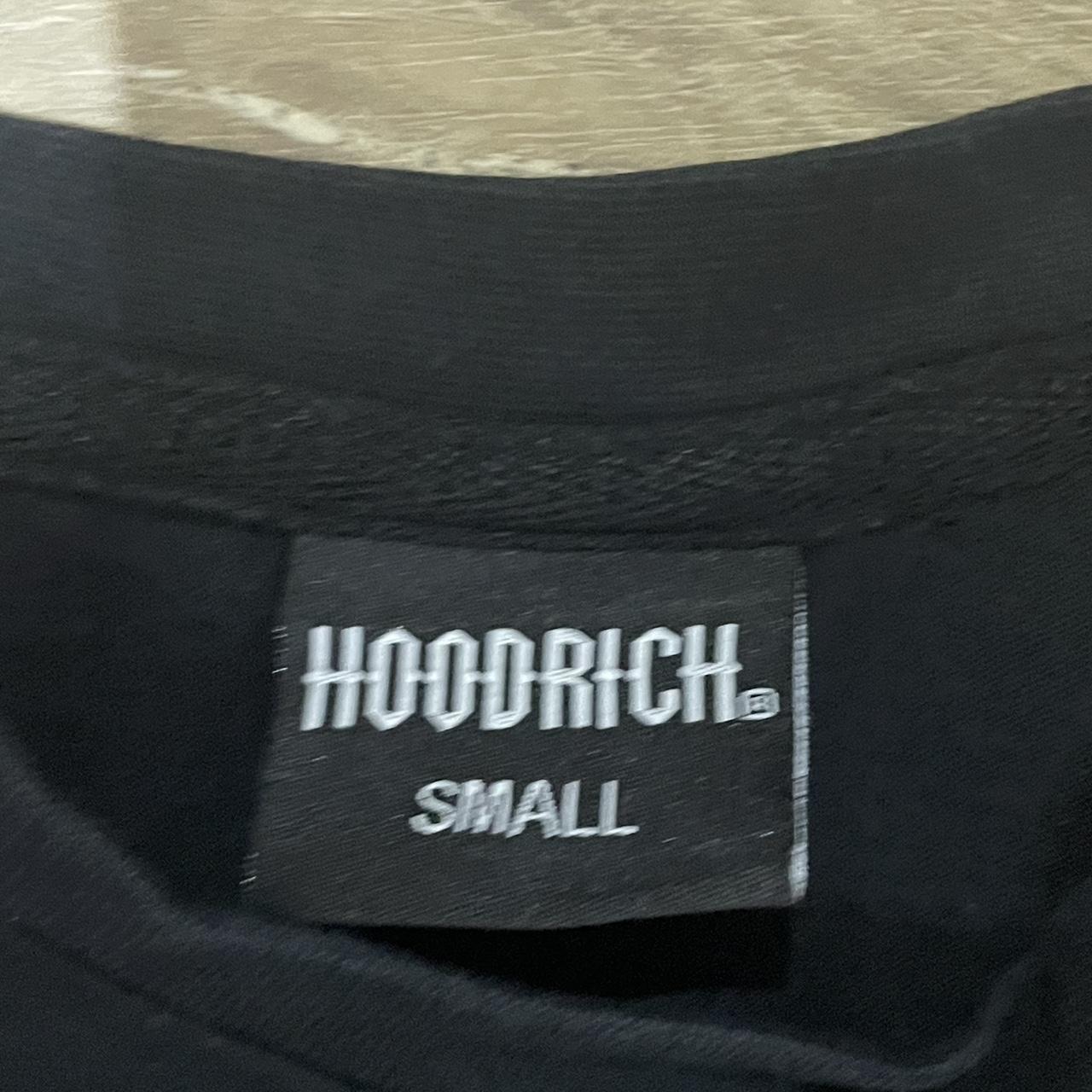 Hoodrich t Black, white and Red Size S - Depop