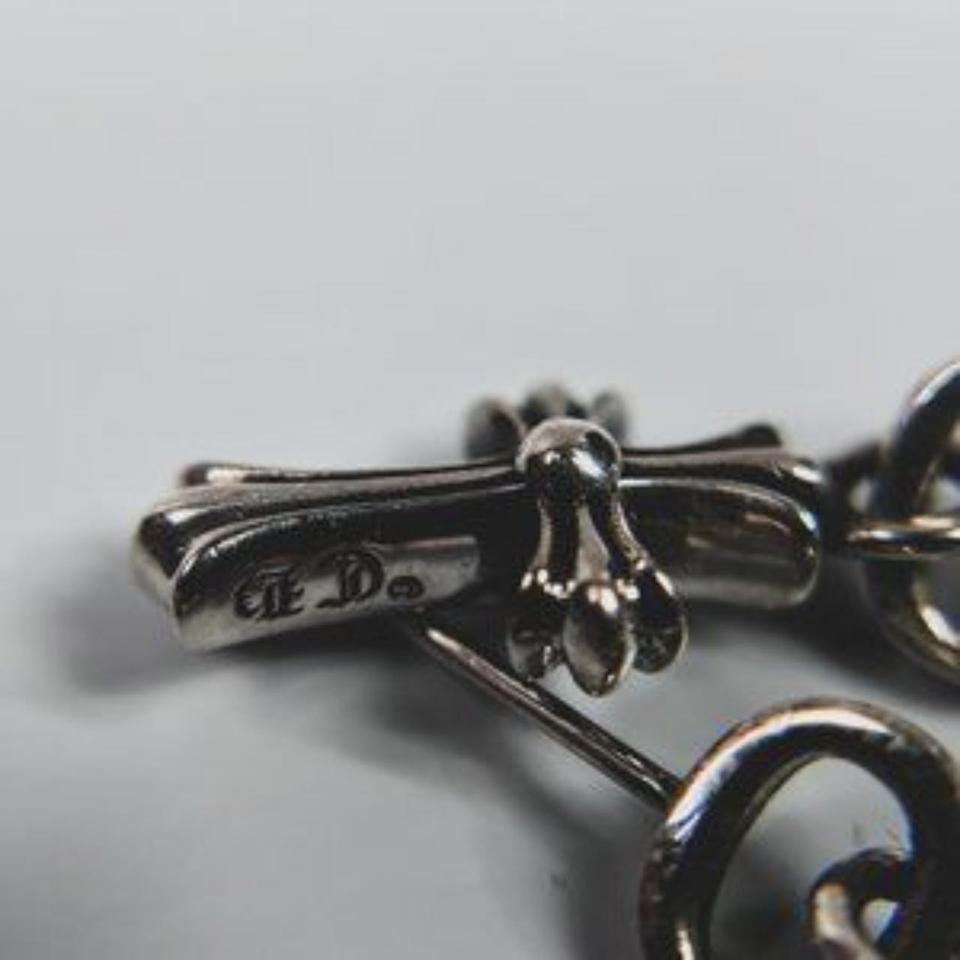 Chrome hearts earring on sale cross baby fat