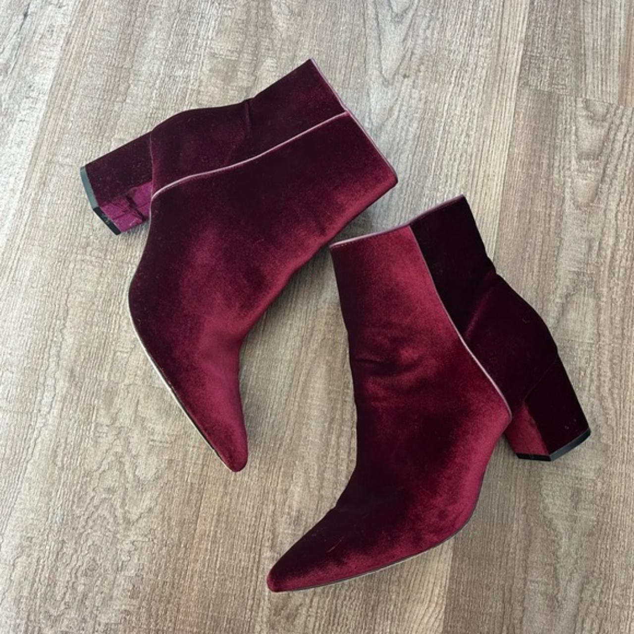 Steve madden hotsell burgundy booties