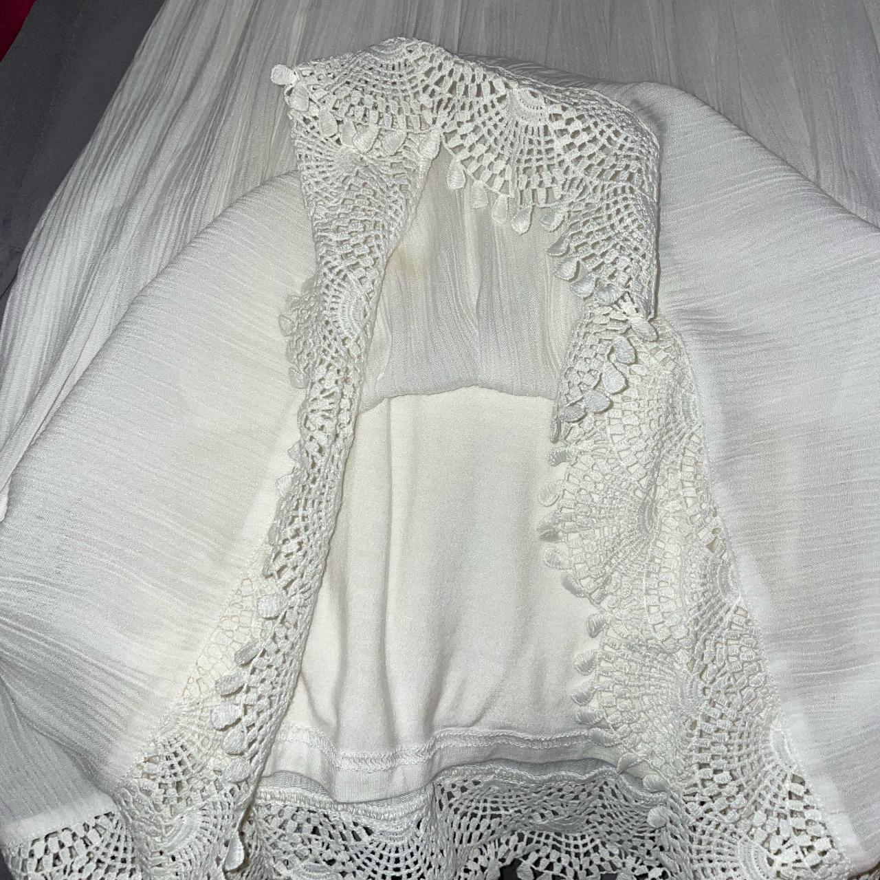 Rhiannon Ivory Lace Babydoll Dress