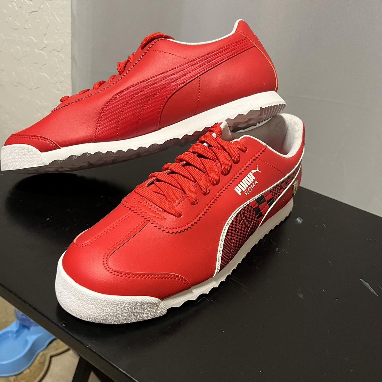 Puma roma ferrari red best sale