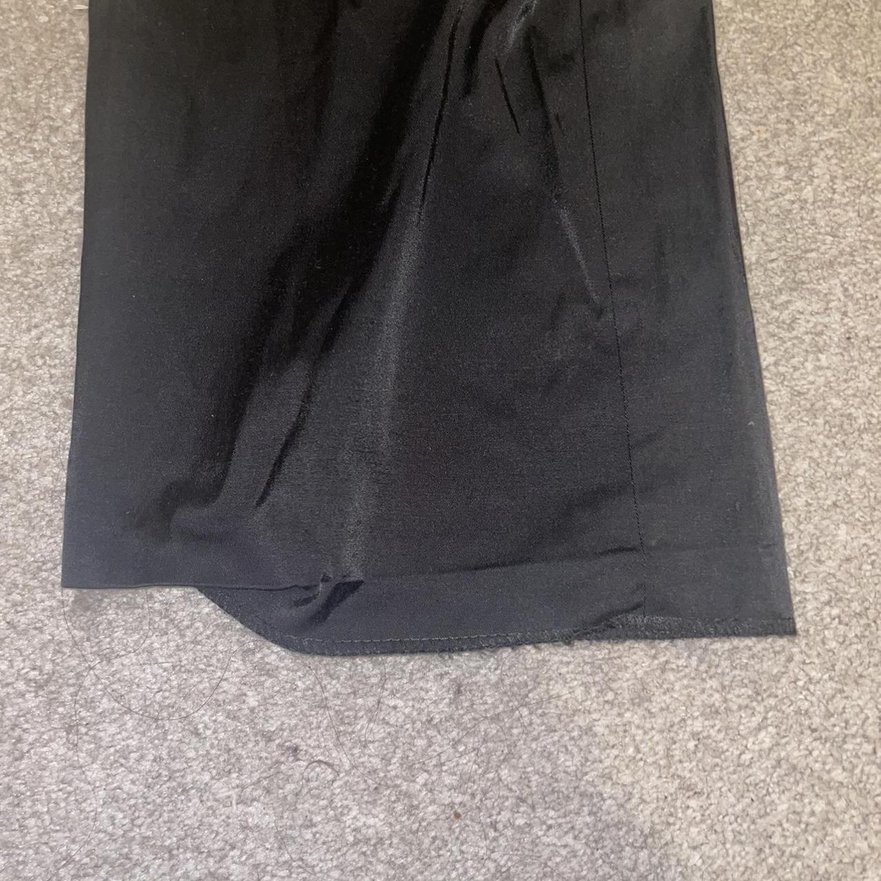 Y2K Morgan de Toi designer trousers in a satin /... - Depop