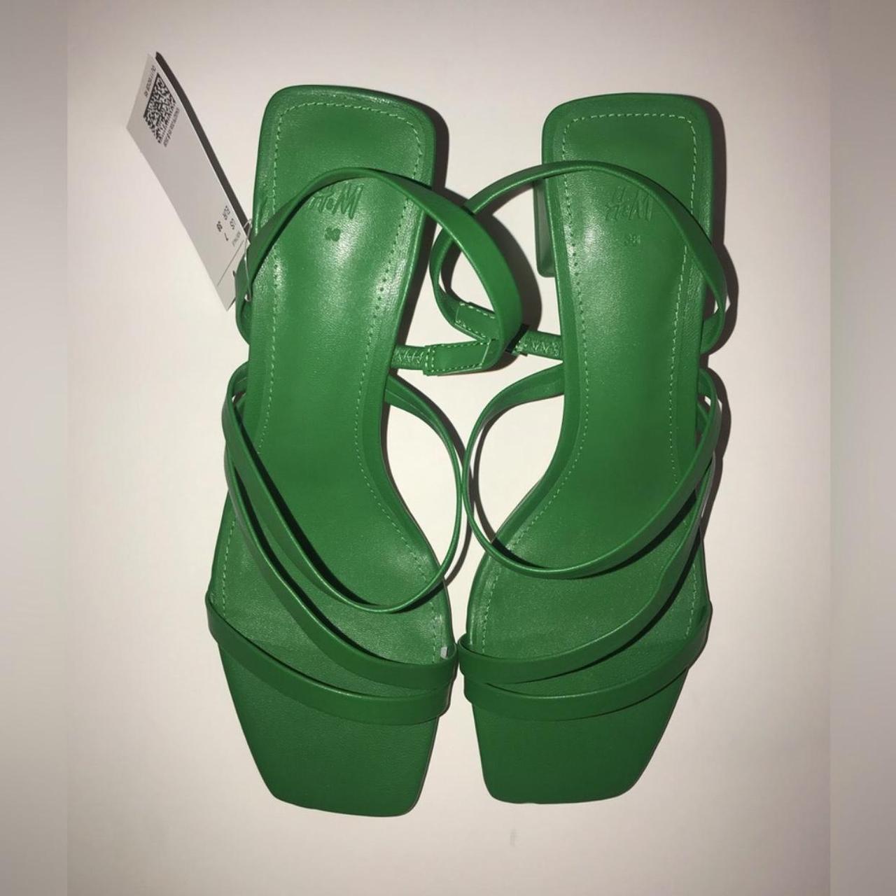 H&m discount green sandals