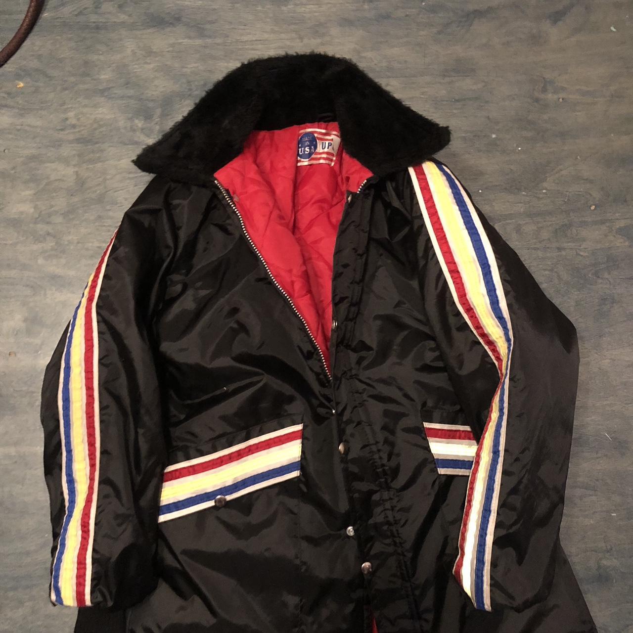 Men's Purple and Red Jacket | Depop