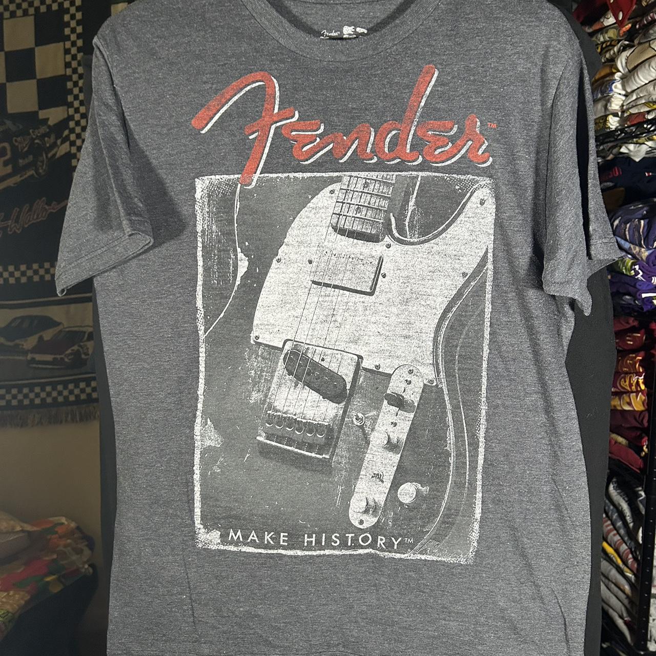 Fender guitar tee - Depop