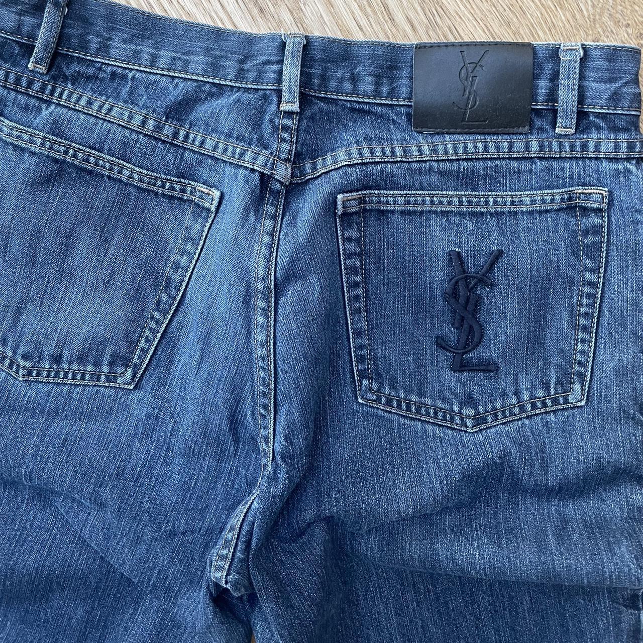 Vintage Ysl jeans W31 L31 Straight leg baggy... Depop