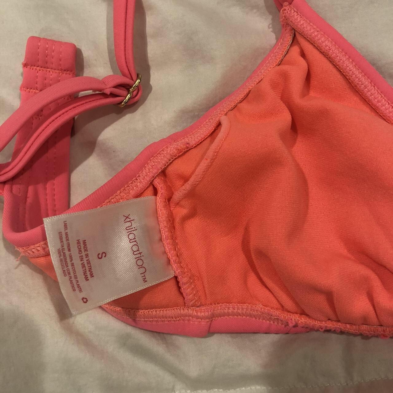 Target Pink Triangle Bikini Top Barely Depop 9919