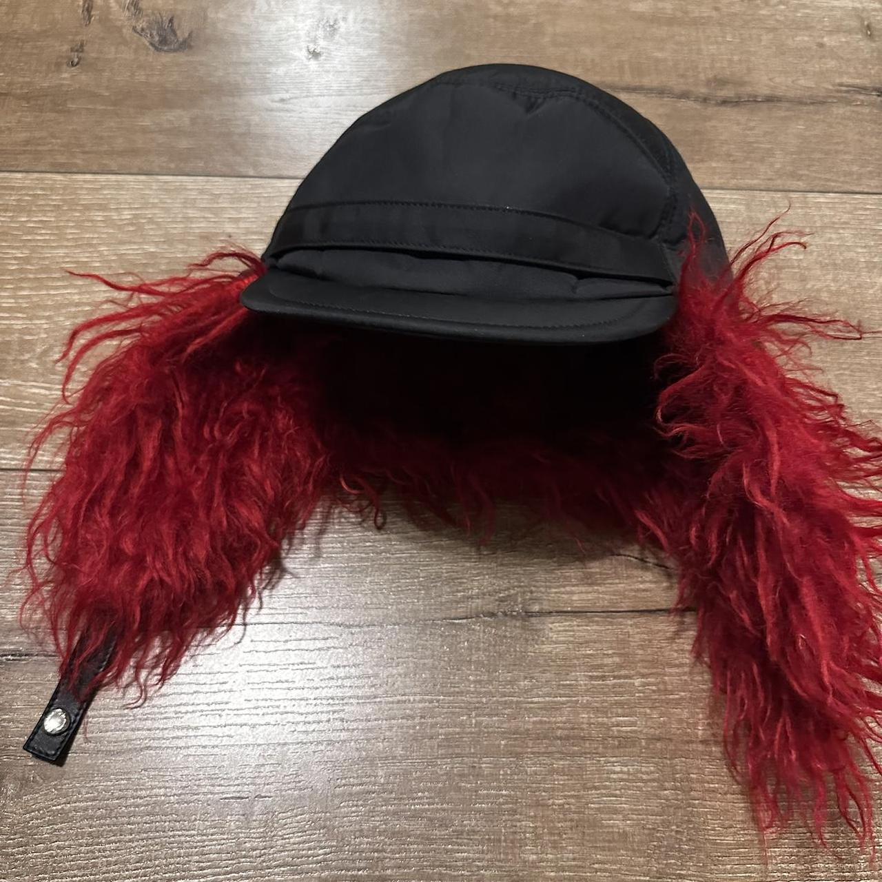 Prada fur hat hot sale