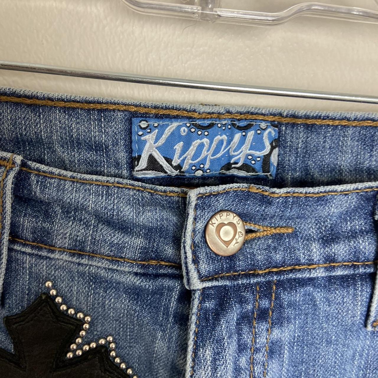 Vintage Kippys Cross Jeans USA made. Nice Swarovski... - Depop