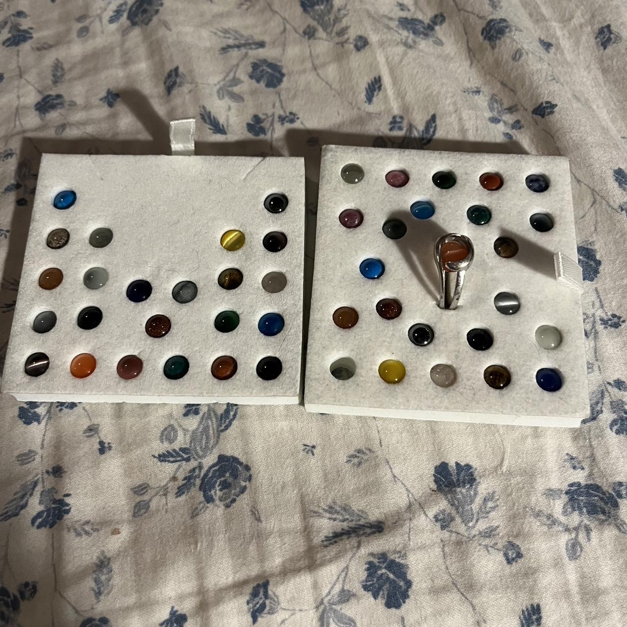 Women's Ring - Multi/Silver – Interchangeable cab… - image 3